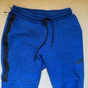 Nike Sportswear Tech Fleece Joggers - Blue space dye- Small